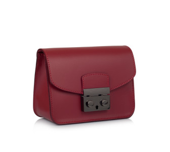 Кожаная женская сумка Virginia Conti (Италия) красная VC01385red Кожаная женская сумка Virginia Conti (Италия) красная VC01385red