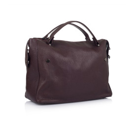 Кожаная женская сумка Virginia Conti (Италия) бордовая VC01504bordo
