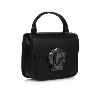 Кожаная женская сумка Virginia Conti (Италия) черная VC01516black Кожаная женская сумка Virginia Conti (Италия) черная VC01516black