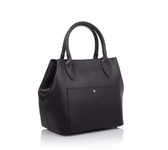 Кожаная женская сумка Virginia Conti (Италия) черная VC1343black Кожаная женская сумка Virginia Conti (Италия) черная VC1343black