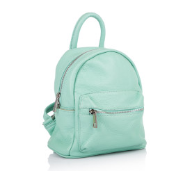 Женский кожаный рюкзак Virginia Conti (Италия) мята VC01383mint