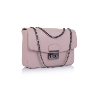 Кожаная женская сумка Virginia Conti (Италия) розовая VC14036pink Кожаная женская сумка Virginia Conti (Италия) розовая VC14036pink