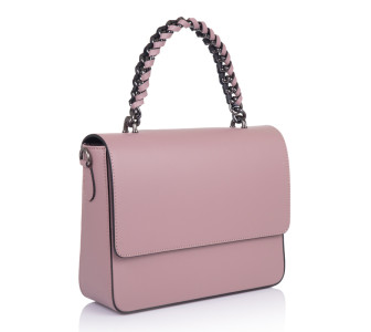 Кожаная женская сумка Virginia Conti (Италия) лиловая VC01815lilac Кожаная женская сумка Virginia Conti (Италия) лиловая VC01815lilac