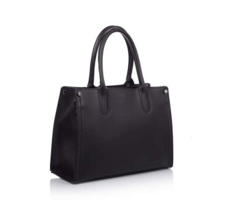 Кожаная женская сумка Virginia Conti (Италия) черная VC1835black Кожаная женская сумка Virginia Conti (Италия) черная VC1835black