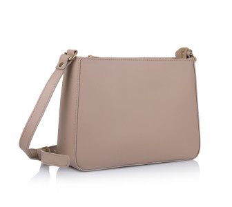 Кожаная женская сумка Virginia Conti (Италия) пудра VC2223pink