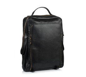 Кожаный рюкзак Virginia Conti (Италия) черный VCm00354/0604black