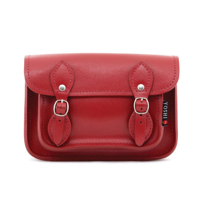 Кожаная женская сумка Satchel Yoshi красная YB125 9 – Фото 1