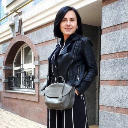 Кожаная сумка Level Сфера серая – Фото 1