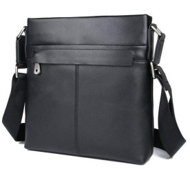 Мужская сумка через плечо Buffalo Bags черная 1048A