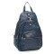 Женский кожаный рюкзак Borsa Leather синий K1162-blue