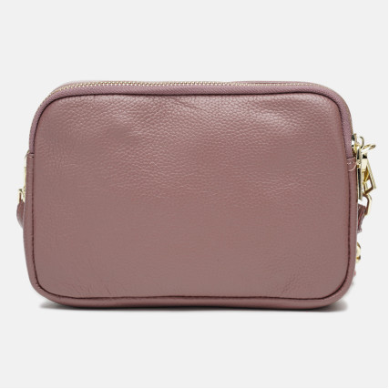 Кожаная бежевая женская сумка Borsa Leather K11906-beige – Фото 3