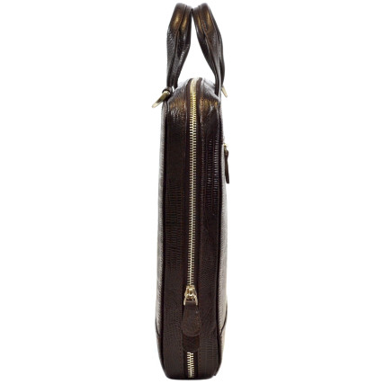 Мужской кожаный портфель Desisan 1347-142 коричневый