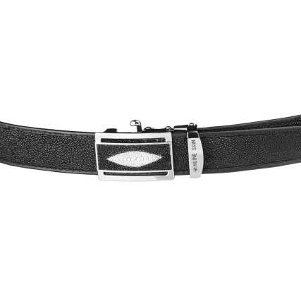 Мужской ремень STINGRAY LEATHER из кожи ската – Фото 2