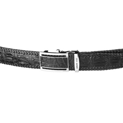 Мужской ремень CROCODILE LEATHER из кожи крокодила – Фото 2