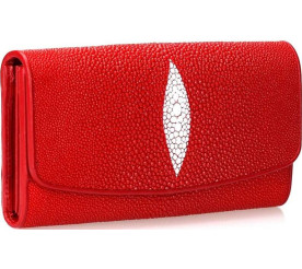 Женский кошелек из кожи ската STINGRAY LEATHER