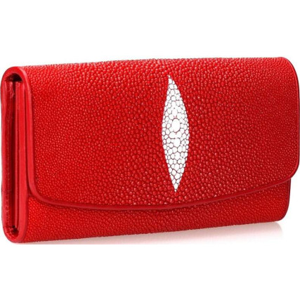 Женский кошелек из кожи ската STINGRAY LEATHER – Фото 1