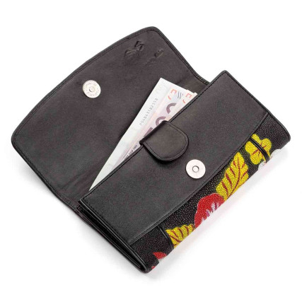 Женский кошелек из кожи ската STINGRAY LEATHER – Фото 3