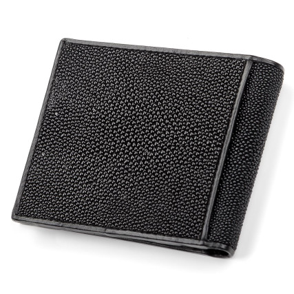 Мужской кошелек из кожи ската STINGRAY LEATHER – Фото 2