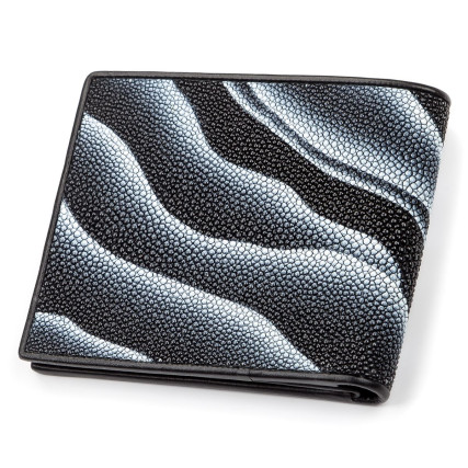 Мужской кошелек из кожи ската STINGRAY LEATHER – Фото 2