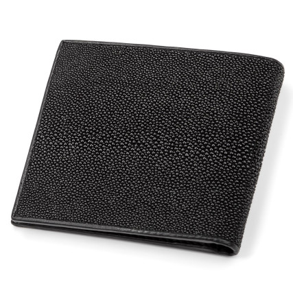Мужской кошелек из кожи ската STINGRAY LEATHER – Фото 2