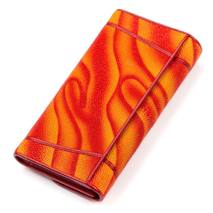 Женский кошелек из кожи ската STINGRAY LEATHER – Фото 2