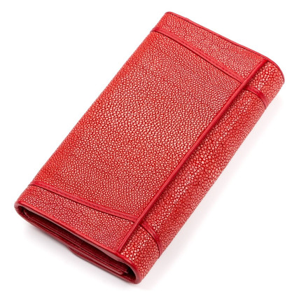 Женский кошелек из кожи ската STINGRAY LEATHER – Фото 2