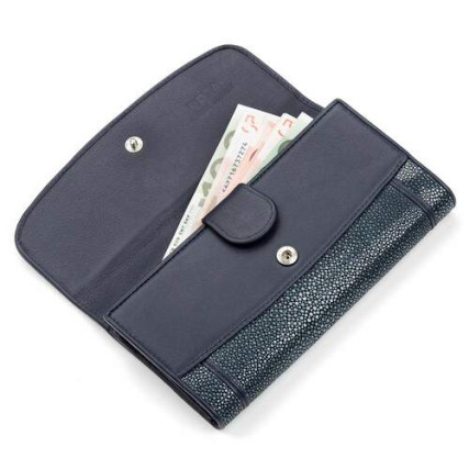 Женский кошелек из кожи ската STINGRAY LEATHER – Фото 3