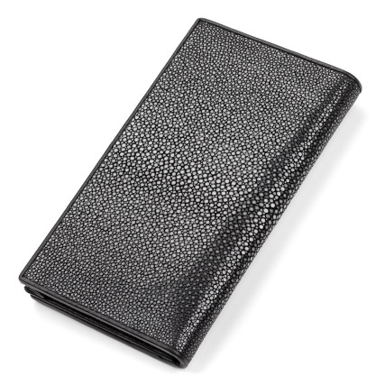 Мужской кошелек из кожи ската STINGRAY LEATHER – Фото 2