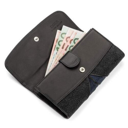 Женский кошелек из кожи ската STINGRAY LEATHER – Фото 3