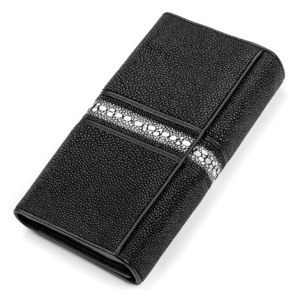 Женский кошелек из кожи ската STINGRAY LEATHER – Фото 2