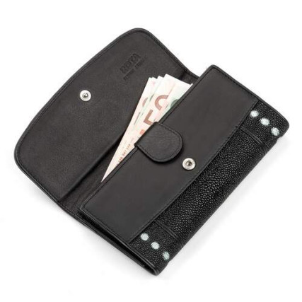 Женский кошелек из кожи ската STINGRAY LEATHER – Фото 3