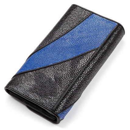 Женский кошелек из кожи ската STINGRAY LEATHER – Фото 2