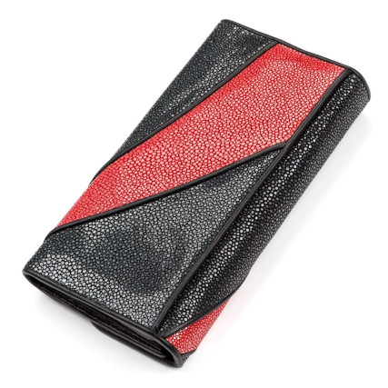 Женский кошелек из кожи ската STINGRAY LEATHER – Фото 2