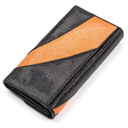 Женский кошелек из кожи ската STINGRAY LEATHER – Фото 2