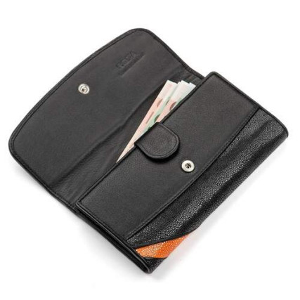 Женский кошелек из кожи ската STINGRAY LEATHER – Фото 3