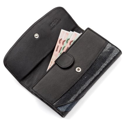 Женский кошелек из кожи ската STINGRAY LEATHER – Фото 3