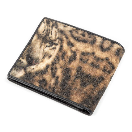Мужской кошелек из кожи ската STINGRAY LEATHER – Фото 2