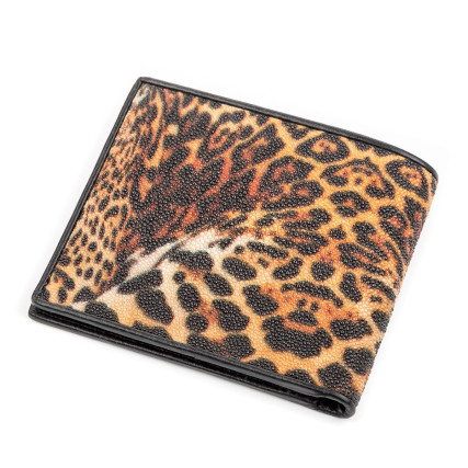 Мужской кошелек из кожи ската STINGRAY LEATHER – Фото 2