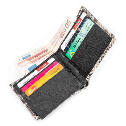 Мужской кошелек из кожи питона SNAKE LEATHER – Фото 3