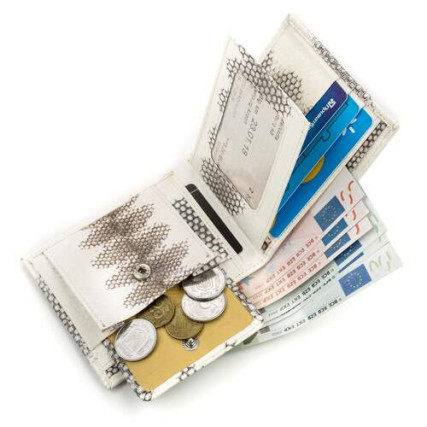 Женский кошелек SEA SNAKE LEATHER из кожи морской змеи – Фото 5