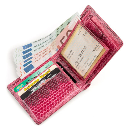 Женский кошелек SEA SNAKE LEATHER из кожи морской змеи – Фото 3