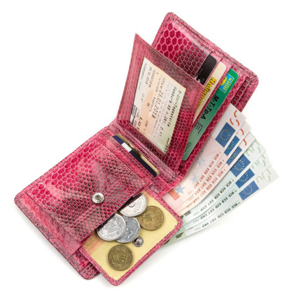 Женский кошелек SEA SNAKE LEATHER из кожи морской змеи – Фото 5