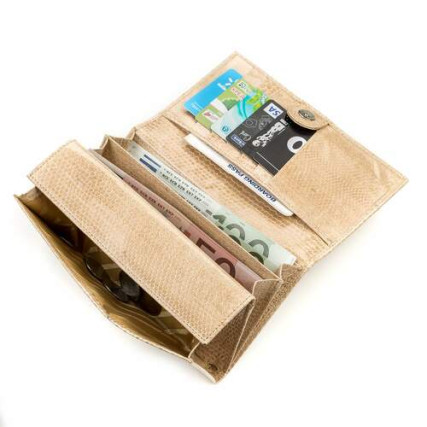 Женский кошелек SEA SNAKE LEATHER из кожи морской змеи – Фото 5