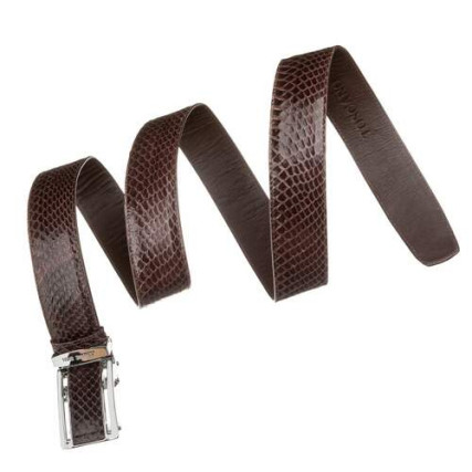 Мужской ремень SNAKE LEATHER из кожи кобры – Фото 2