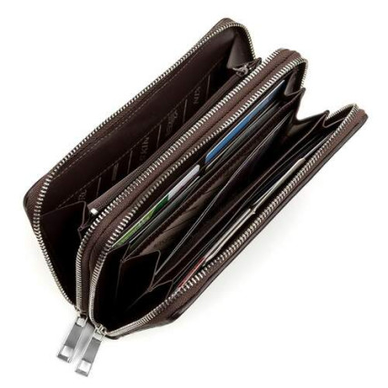 Мужской клатч из кожи крокодила CROCODILE LEATHER – Фото 3