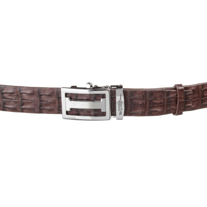 Мужской ремень CROCODILE LEATHER из кожи крокодила – Фото 3