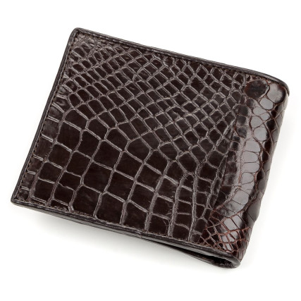 Мужской кошелек из кожи крокодила CROCODILE LEATHER