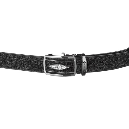 Мужской ремень STINGRAY LEATHER из кожи ската – Фото 2