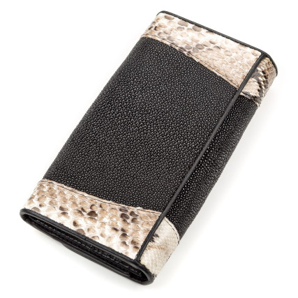 Женский кошелек из кожи ската STINGRAY LEATHER – Фото 2