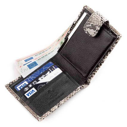 Женский кошелек SNAKE LEATHER из кожи питона – Фото 3